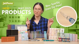 NEW Stationery from May 2025 at JetPens! | New Sparkly Glass Dip Pens & Snoopy Gel Pens!  ✨🖊️