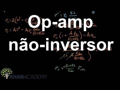 Non-inverting op-amp | Electrical Engineering | Khan Academy