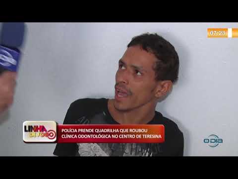 LINHA DE FOGO (31 10) POLíCIA PRENDE QUADRILHA QUE ROUBOU CLíNICA ODONTOLí“GICA NO CENTRO DE TERES