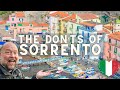 The Don'ts of Sorrento, Italy & The Isle of Capri