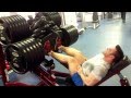 Chera Marius - Full stack on leg press warp up sets