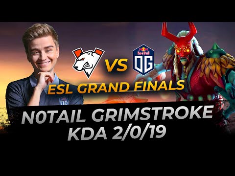 OG.N0tail Best Grimstroke - Dota 2 Replay Full Gameplay