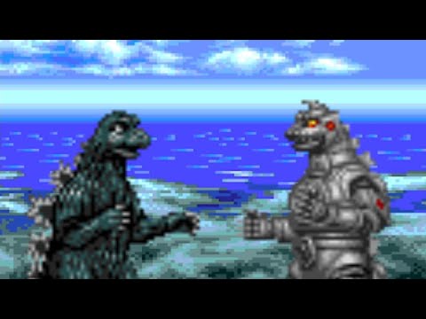 The Best 2D Retro Godzilla Game! - Godzilla Battle Legends Full Playthrough