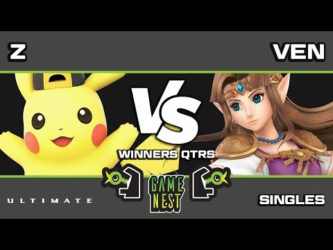 Game Nest Smash It Up: Z (Pikachu) vs Sugoi | Ven (Zelda) - Winners Qtrs
