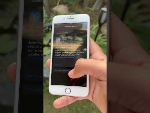 iOS 16.4 update on iPhone 8 Plus