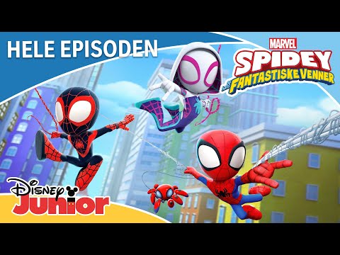 🕸️ SE HELE EPISODEN! | Spidey og hans fantastiske venner | Disney Junior Danmark