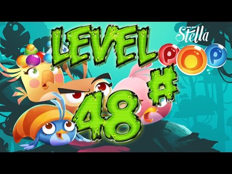 Let's Play Angry Birds Pop - Level 48 Walkthrough
