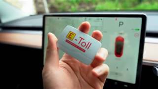 Best place to put your e-tag in a Tesla Model 3
