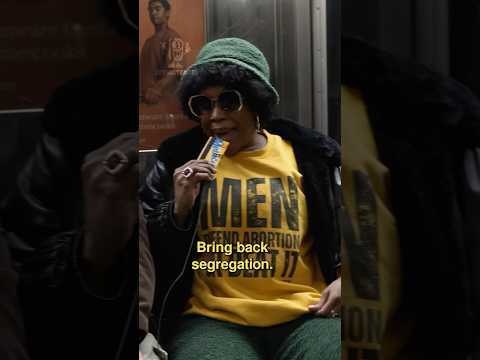 Bring back segregation! #funnyinterview #comedy