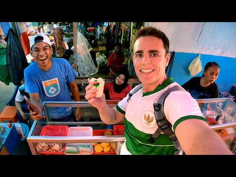 $ 0,06 Lanches de mercado em Toraja, Indonésia 🇮🇩