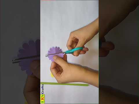 Diy Paper Flowers 41 #shorts