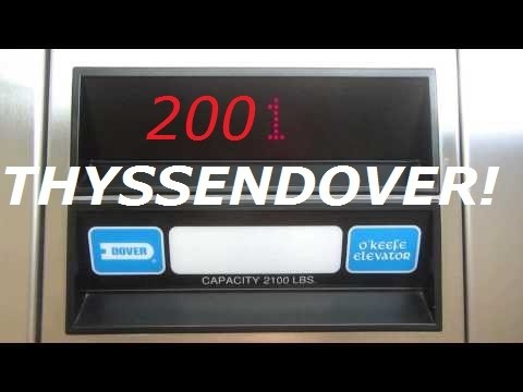 2001 (Thyssen) Dover Impulse hydraulic elevator at Teachers' College Hall UNL