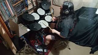 Luca Turilli - &quot;Lord Of The Winter Snow&quot; Drum Cover