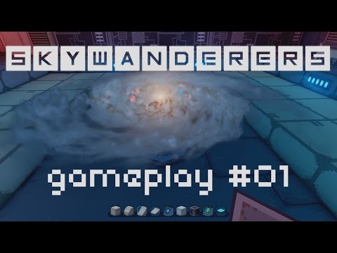 Sky Wanderer, aka Minecraft dans l'espace 