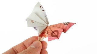 Geldscheine falten SCHMETTERLING, Geldgeschenke Hochzeit