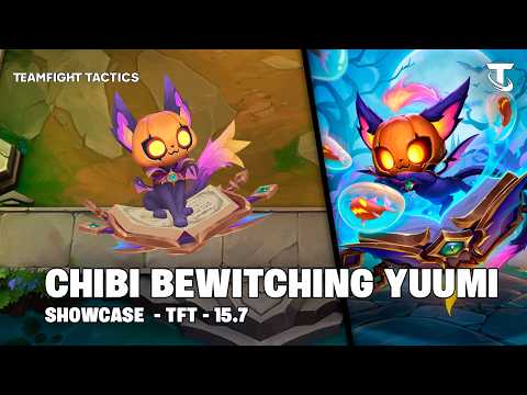 CHIBI BEWITCHING YUUMI - EMOTES, BOOM, FINISHER | TFT 15.7
