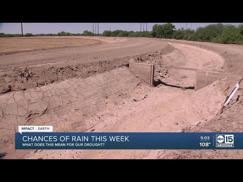 Will rain have impact on drought in the Valley?