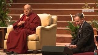 大寶法王噶瑪巴在雷德蘭茲大學開示