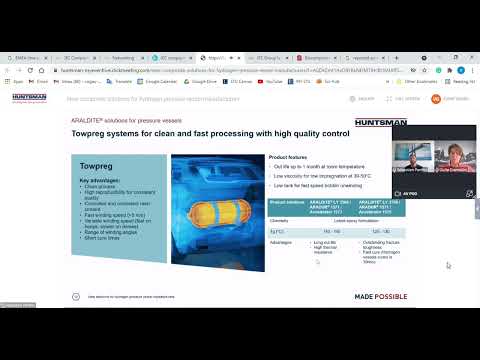 Hydrogen Pressure vessels HUNTSMAN
