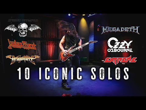 10 ICONIC GUITAR SOLOS by LUÍS KALIL