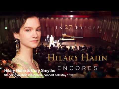 Hilary Hahn & Cory Smythe -- Standing ovation in Uppsala