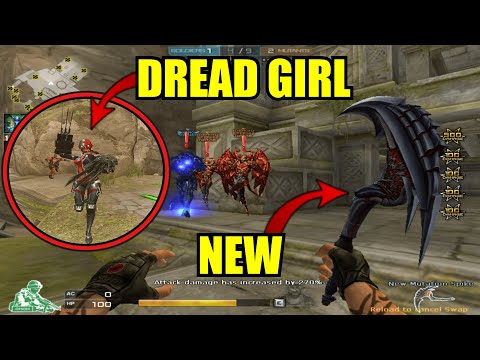 CF WEST: NEW MUTANT GIRL & KNIFE - ZOMBIE ESCAPE!