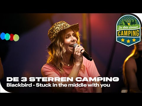 Blackbird - Stuck in the middle with you | De 3 sterren camping