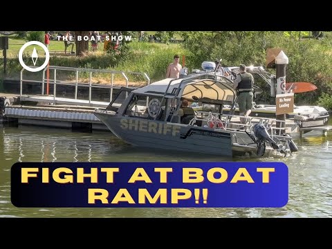 Two men square off at the boat ramp, sheriff's office responds