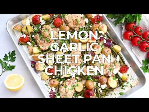 Lemon Garlic Sheet Pan Chicken