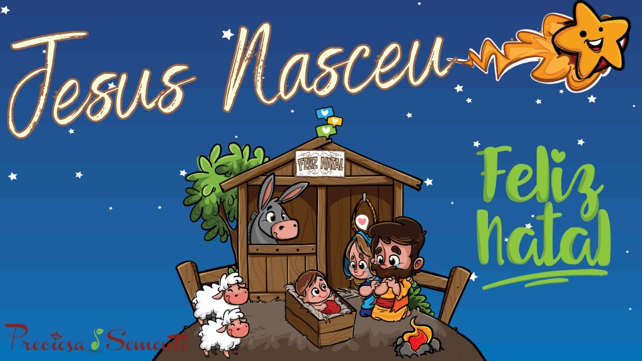 Jesus Nasceu - Canção Oficial - Coral Infantil Preciosa Semente