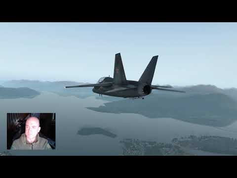 Aeroporto de Ålesund, Vigra para pista de pouso de Bjorli, X-Plane