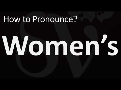 How to Pronounce Women’s? (CORRECTLY)