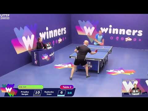 WINners CUP table 2  10.11 Priadko Sergei - Rudenko Ivan 15:45