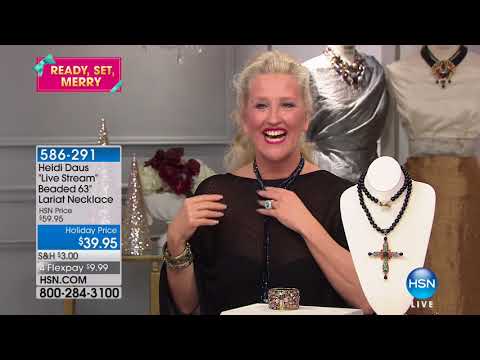 HSN | Heidi Daus Fashion Jewelry Gifts 12.07.2017 - 11 AM