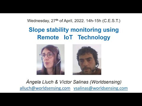Webinar Remote Io T sensors Worldsensing 20220504