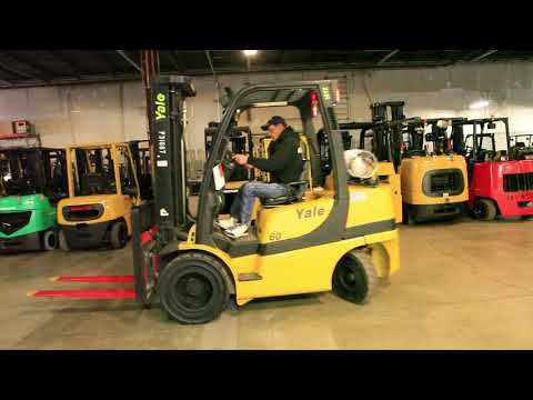 Yale 2008 6,000lb LP #264F - Forklift For Sale