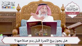 [937] هل يجوز بيع الثمرة قبل بدو صلاحها؟ - عثمان الخميس