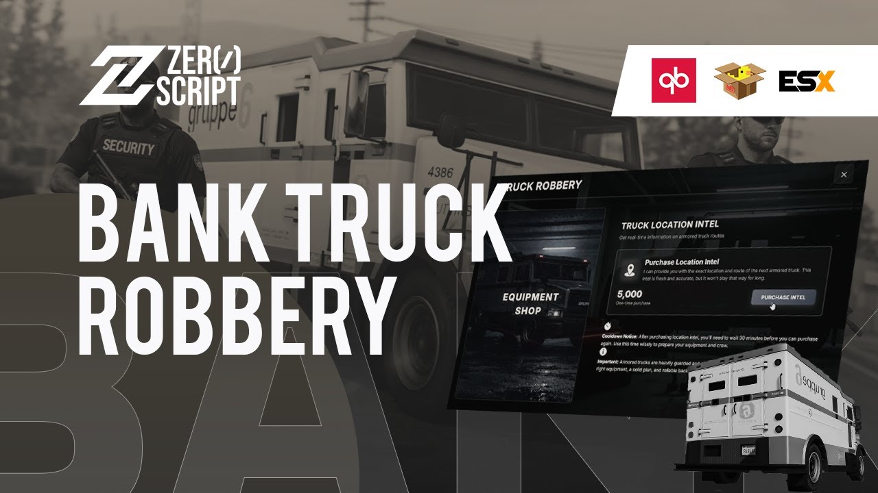 ZS Bank Truck Robbery - Video