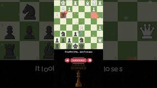 Why Is That a Blunder ♟️🤔🔥 | Chess Winner #chess #shorts #checkmate #brilliant