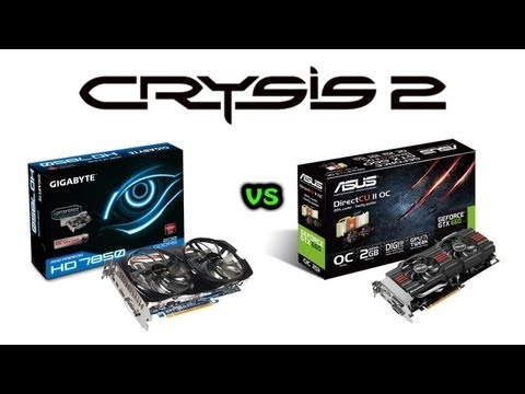 Crysis 2 - Radeon HD 7850 vs GeForce GTX 660