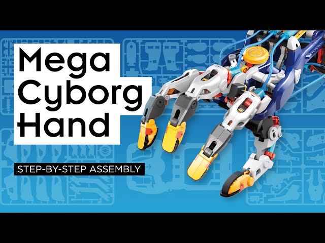 Vídeo relacionado con CONSTRUCT & CREATE Kit de Mano hidráulica Cyborg, A Partir de 6 años