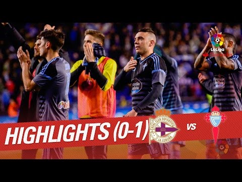 Highlights Deportivo de la Coruña vs Celta de Vigo (0-1)