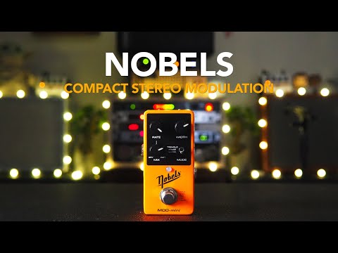 Nobels // MOD-mini Tremolo Phase U-Vibe Modulation (Stereo Demo)