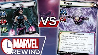 PSYLOCKE vs. ON THE RUN (EXPERT) | Marvel REWIND - EP38 (Marvel Champions Gameplay)