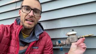 Simple Sprinkler Blow Out - How to Winterize Irrigation