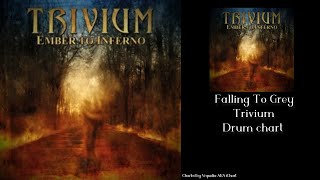 Falling To Grey | Trivium (Drum Chart)
