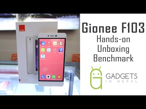 Gionee F103 Unboxing And Benchmark