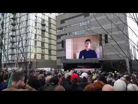 Tommy Robinson's #PANODRAMA show LIVE at BBC MediaCity