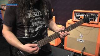 Video thumbnail for Orange OR100H Tube Amplifier Head Demo - Sweetwater at Winter NAMM 2013 by Sweetwater