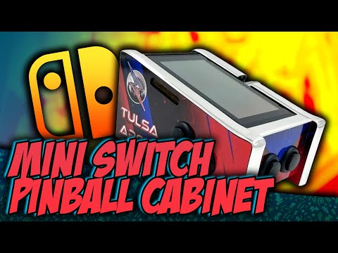Mini Nintendo Switch Pinball Cabinet by Tulsa Arcades Review!